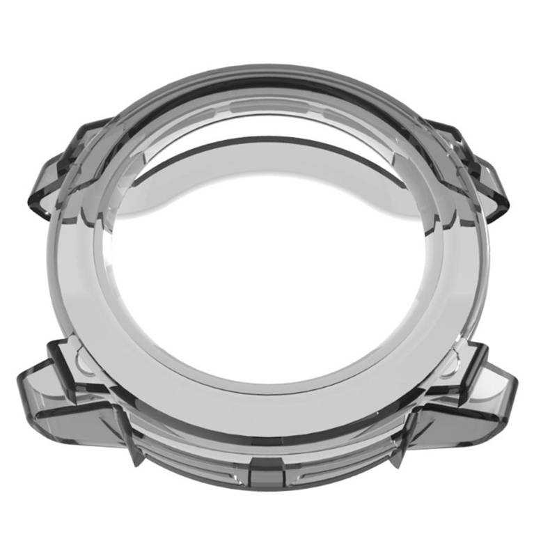 TPU-Uhrengehäuse für Instinct 3 Black 50 mm