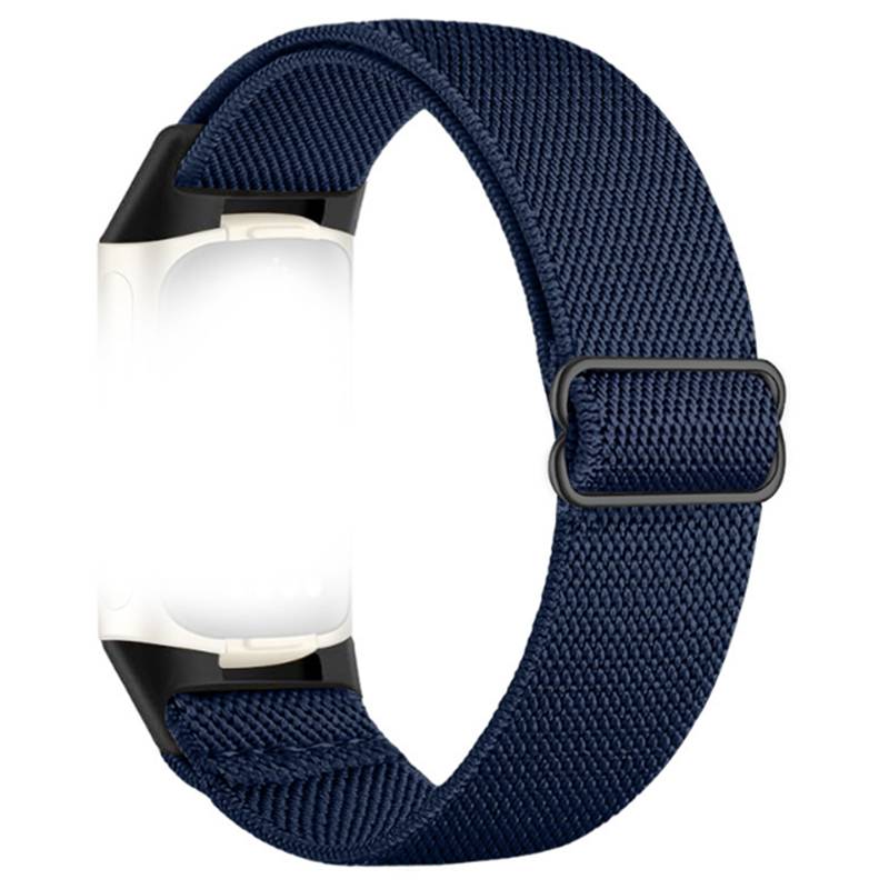 Nylon-Uhrenarmband für Fitbit Charge 5/6 NavyBlue