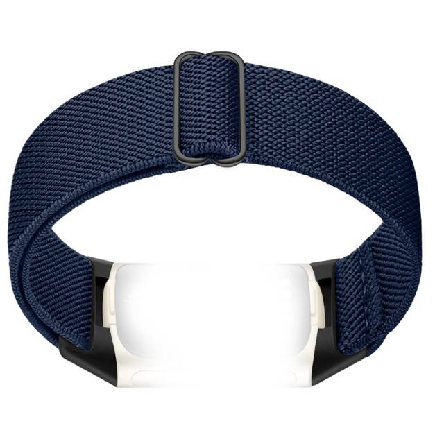 Nylon-Uhrenarmband für Fitbit Charge 5/6 NavyBlue