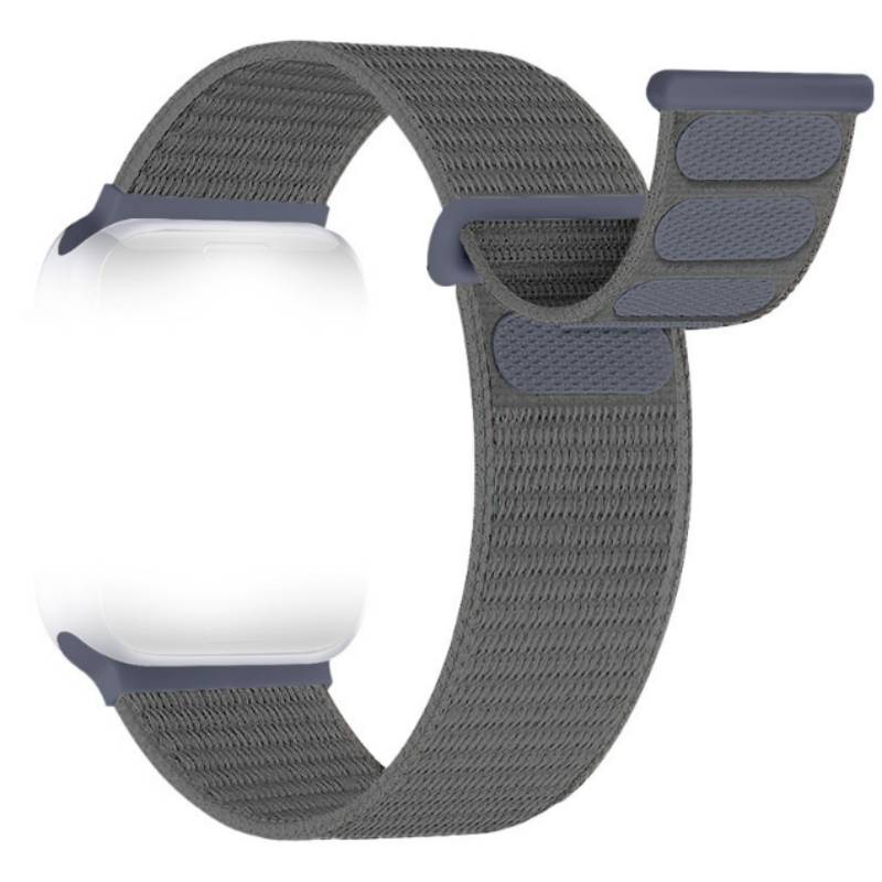 Nylon Loop Uhrenarmband für Apple iWatch Grey M
