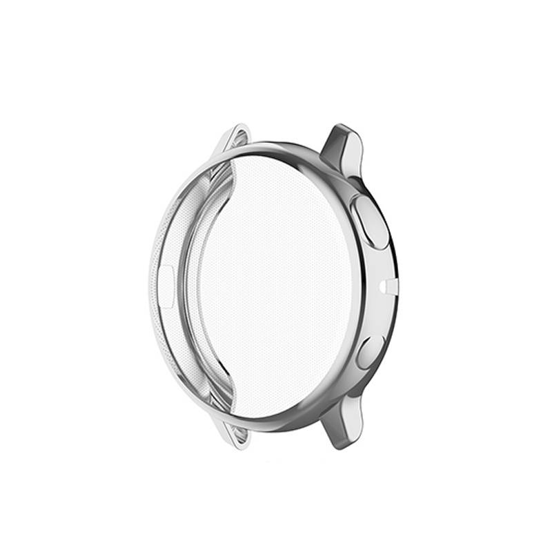 Galvanisiertes Uhrengehäuse für Samsung Watch Active 2 – 40 mm Silver