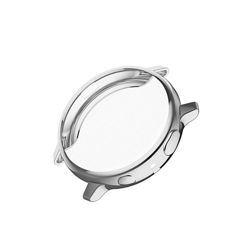 Galvanisiertes Uhrengehäuse für Samsung Watch Active 2 – 40 mm Silver