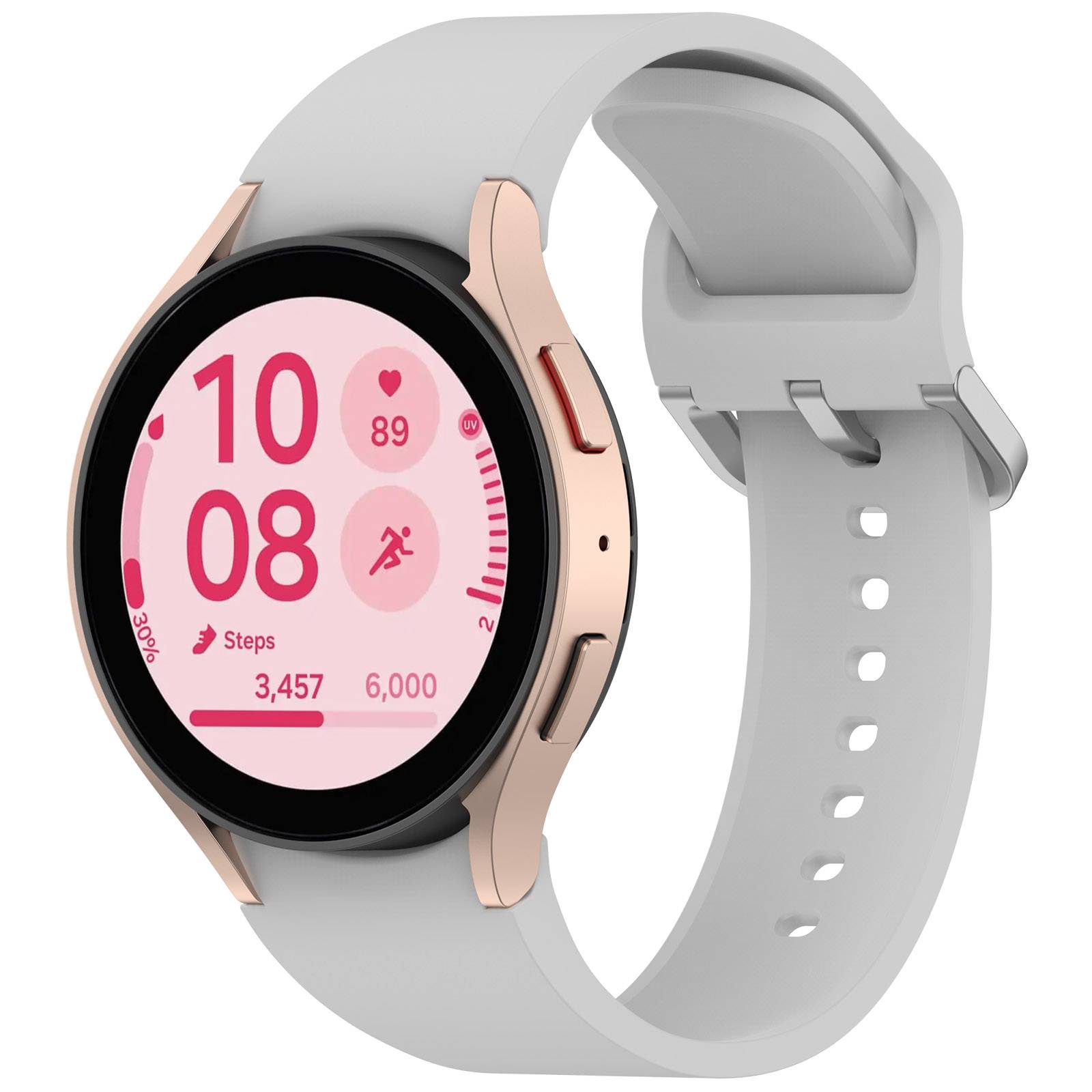 Silikonarmband für Samsung Galaxy Watch 7/FE Grey