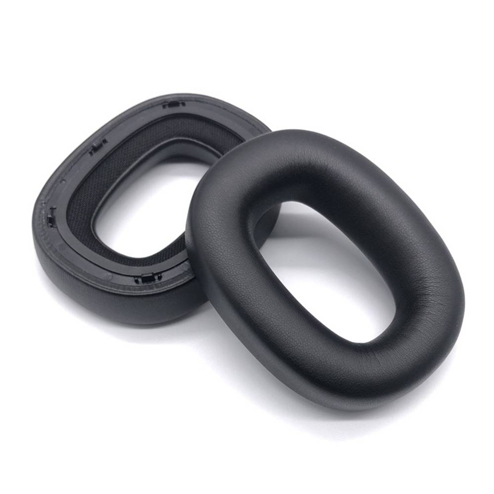 2 Stk. Schwarze Ohrpolster Ersatz kompatibel mit Bowers & Wilkins PX7S2 PX8 Kopfhörern
