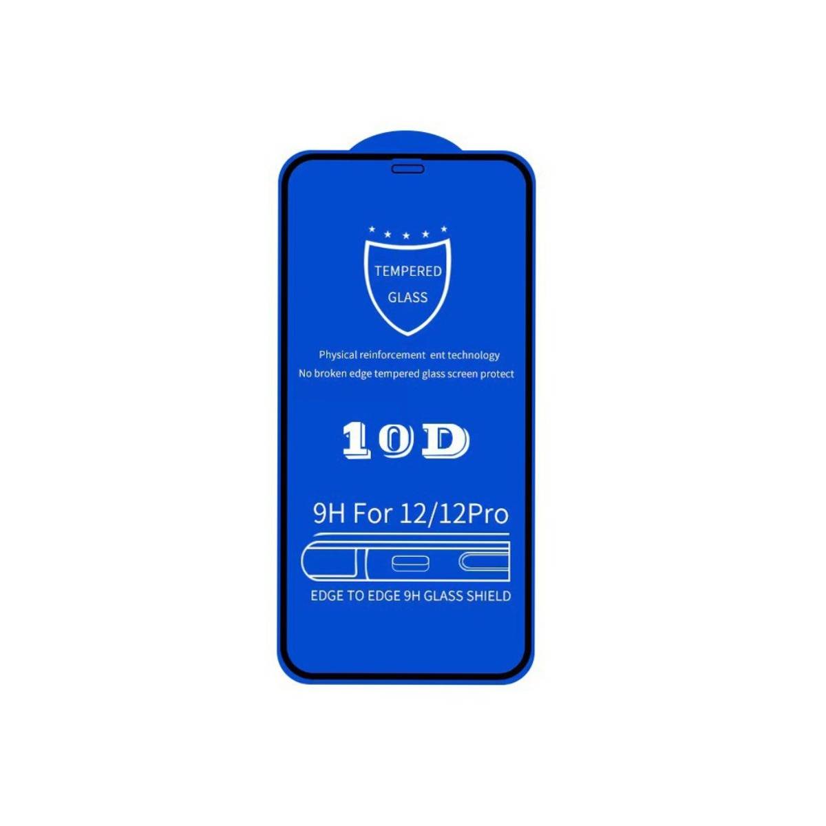 4er-Pack 10D HD Schutzfolie aus gehärtetem Glas (Bare Film) kompatibel mit iPhone 17 Pro Max (6,9 Zoll) mit Installationskit
