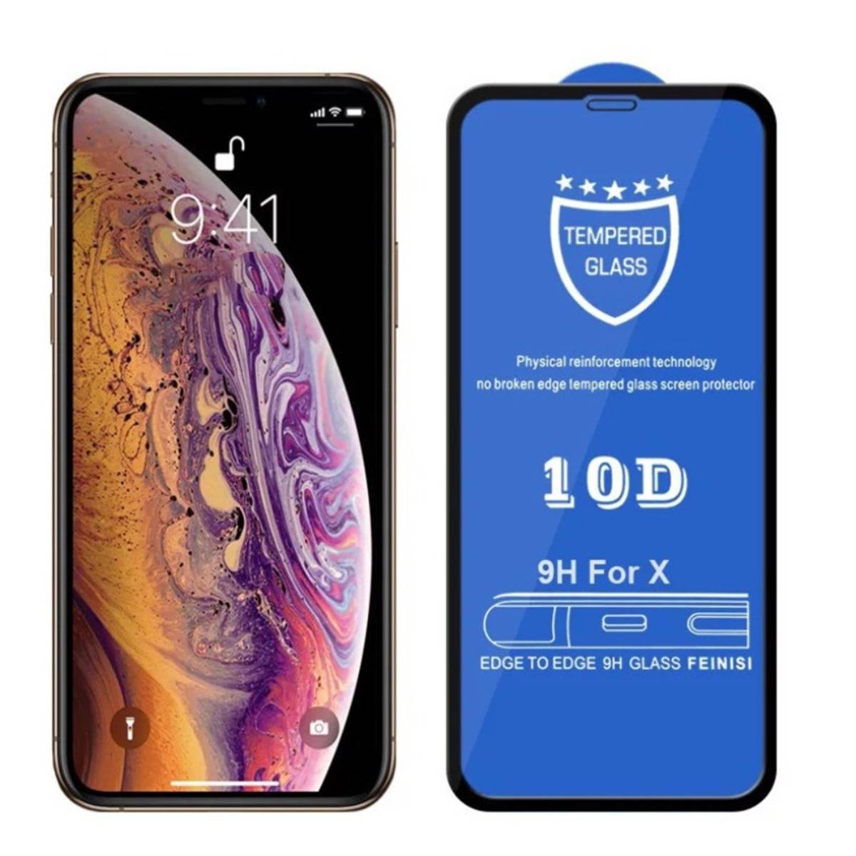 4er-Pack 10D HD Schutzfolie aus gehärtetem Glas (Bare Film) kompatibel mit iPhone 17 Pro Max (6,9 Zoll) mit Installationskit