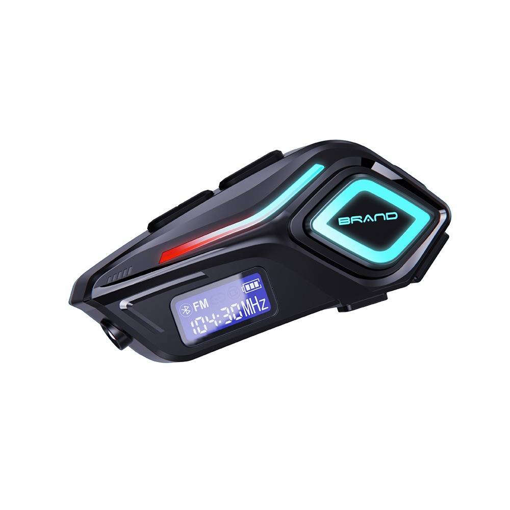 Helm Bluetooth Headset 2-in-1 mit Mikrofon – Klare Kommunikation für Motorradfahrer