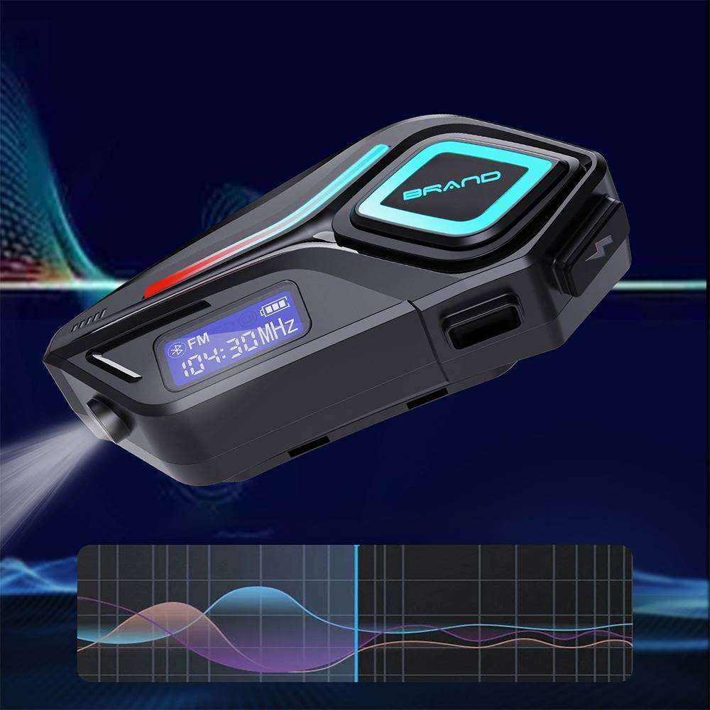 Helm Bluetooth Headset 2-in-1 mit Mikrofon – Klare Kommunikation für Motorradfahrer