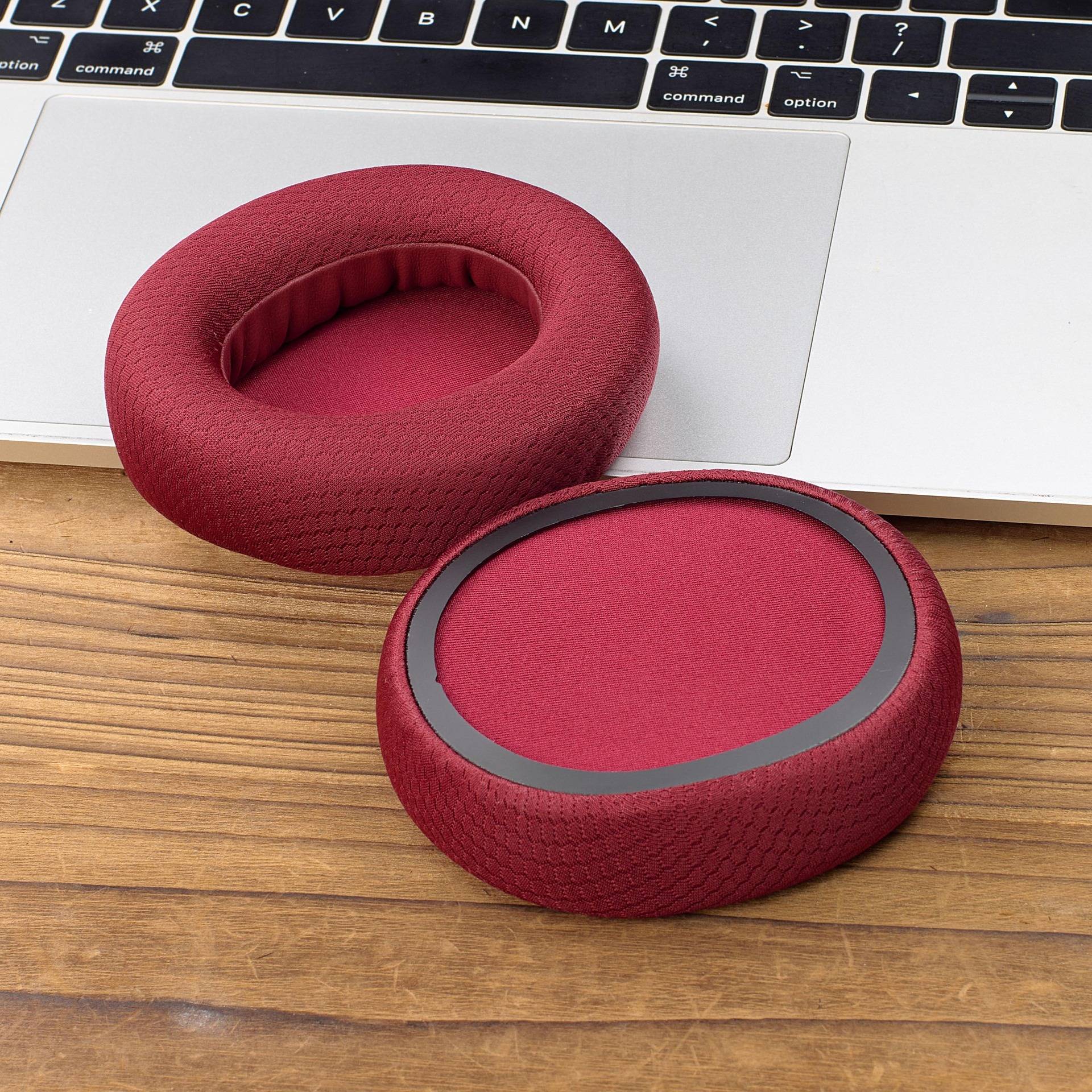 2er-Pack Ohrpolster für Kompatibel mit SteelSeries Arctis Nova Pro, Nova 7, 3, 1 – Verschiedene Farben Red