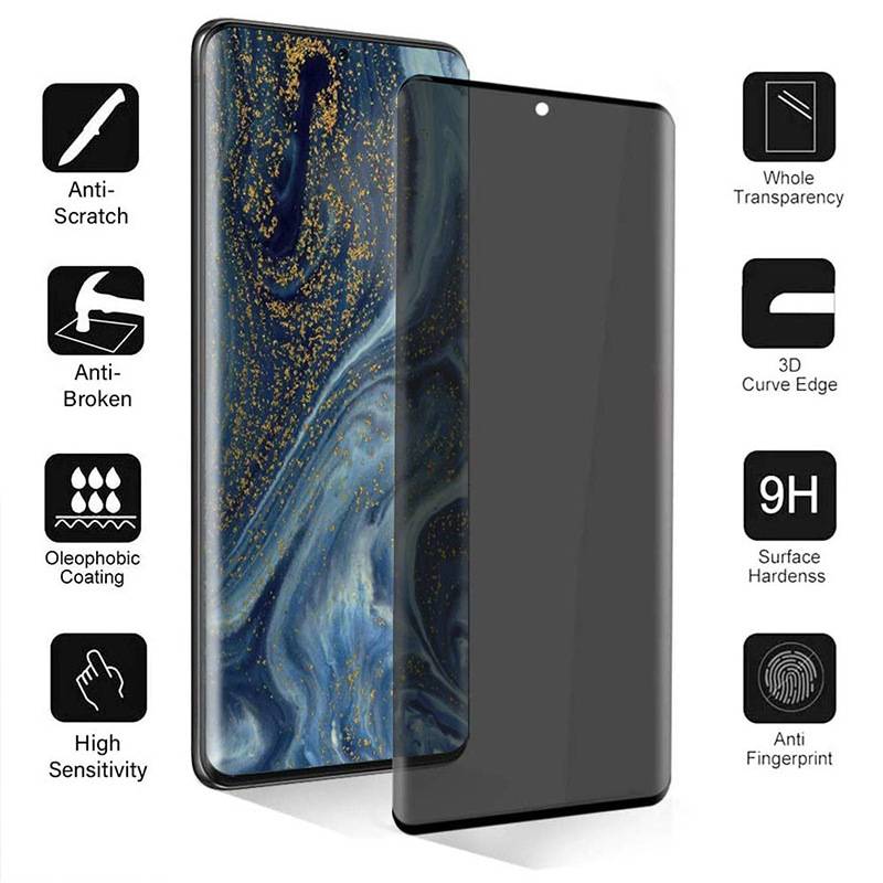 Sichtschutz-Panzerglas für Realme 14 Pro