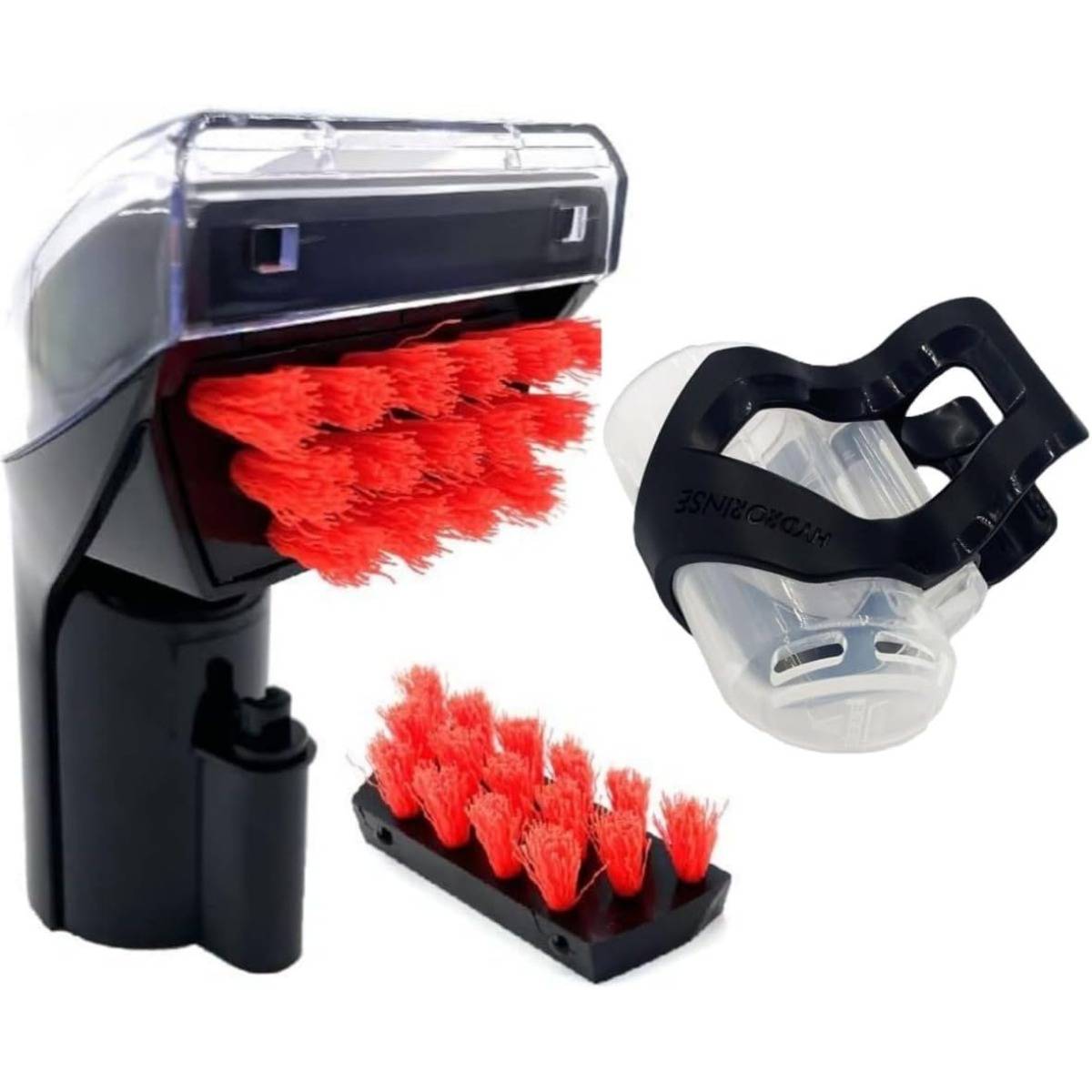 Ersatz-Reinigungsbürste für Staubsauger – Kompatibel mit der Bissell 1400 Serie | ABS + Nylon, mehrfarbig Black