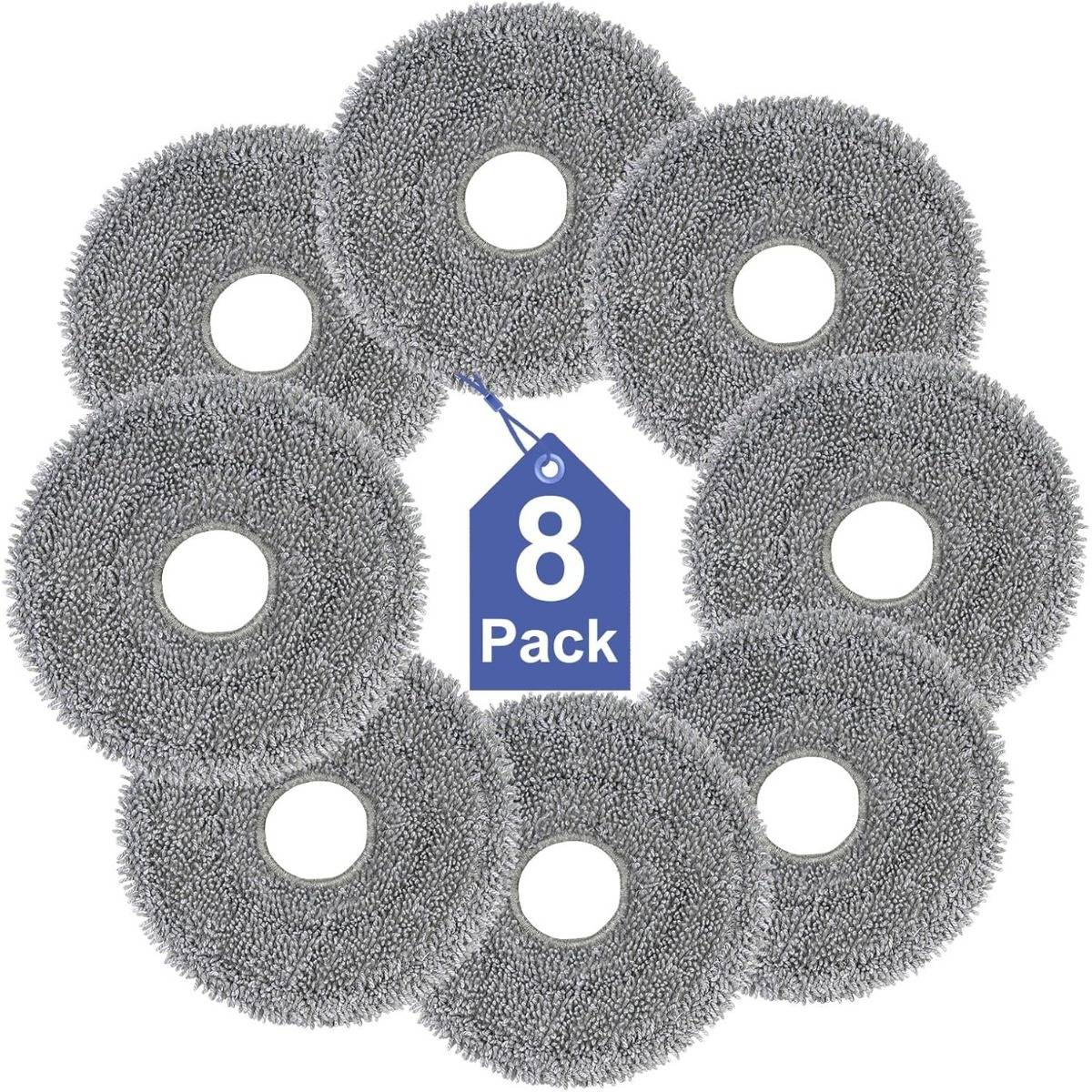 Ersatz-Mikrofaser-Mopppads kompatibel mit Saros 10R Roborock Saugrobotern