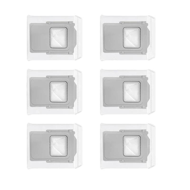 6er-Pack Ersatz-Staubbeutel kompatibel mit DJI ROMO Roboterstaubsaugern