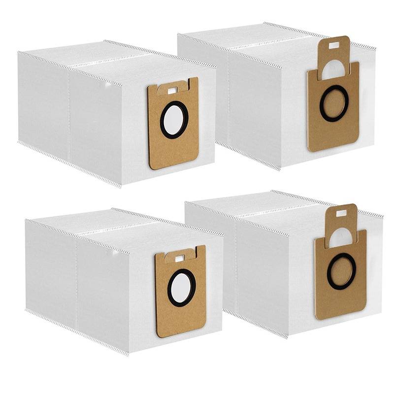 4er-Pack Staubbeutel kompatibel mit Dreame D10 Plus RLS3D – 3L Ersatzbeutel