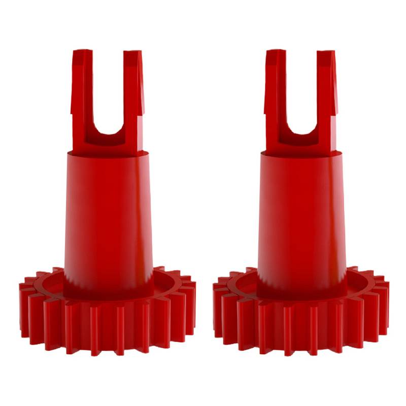 Ersatz-Motorzahnradsatz für Ecovacs Deebot (2er-Pack) Red