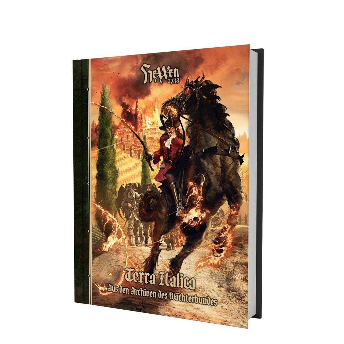Buchcover für „TERRA ITALIA – aus den archiven des wächterbundes