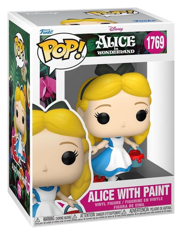 POP-Figur Disney Alice Im Wunderland Alice mit Farbe