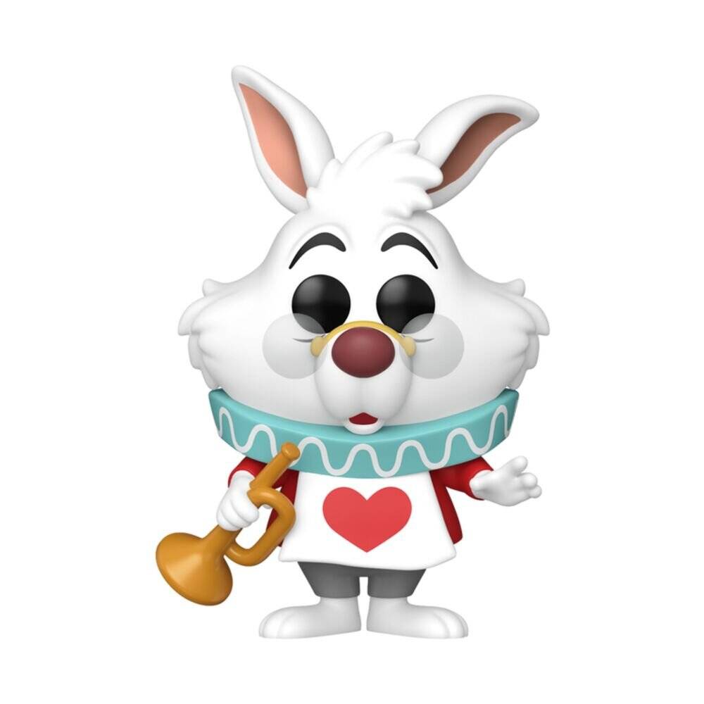 POP-Figur Disney Alice Im Wunderland Weiß es Kaninchen mit Horn