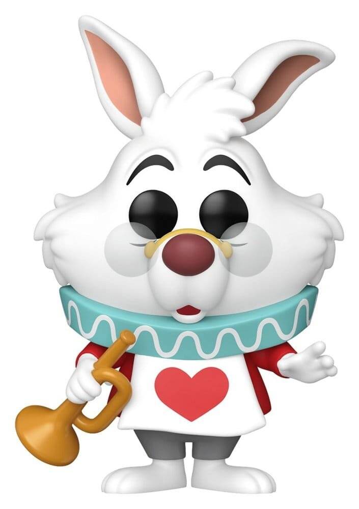 POP-Figur Disney Alice Im Wunderland Weiß es Kaninchen mit Horn