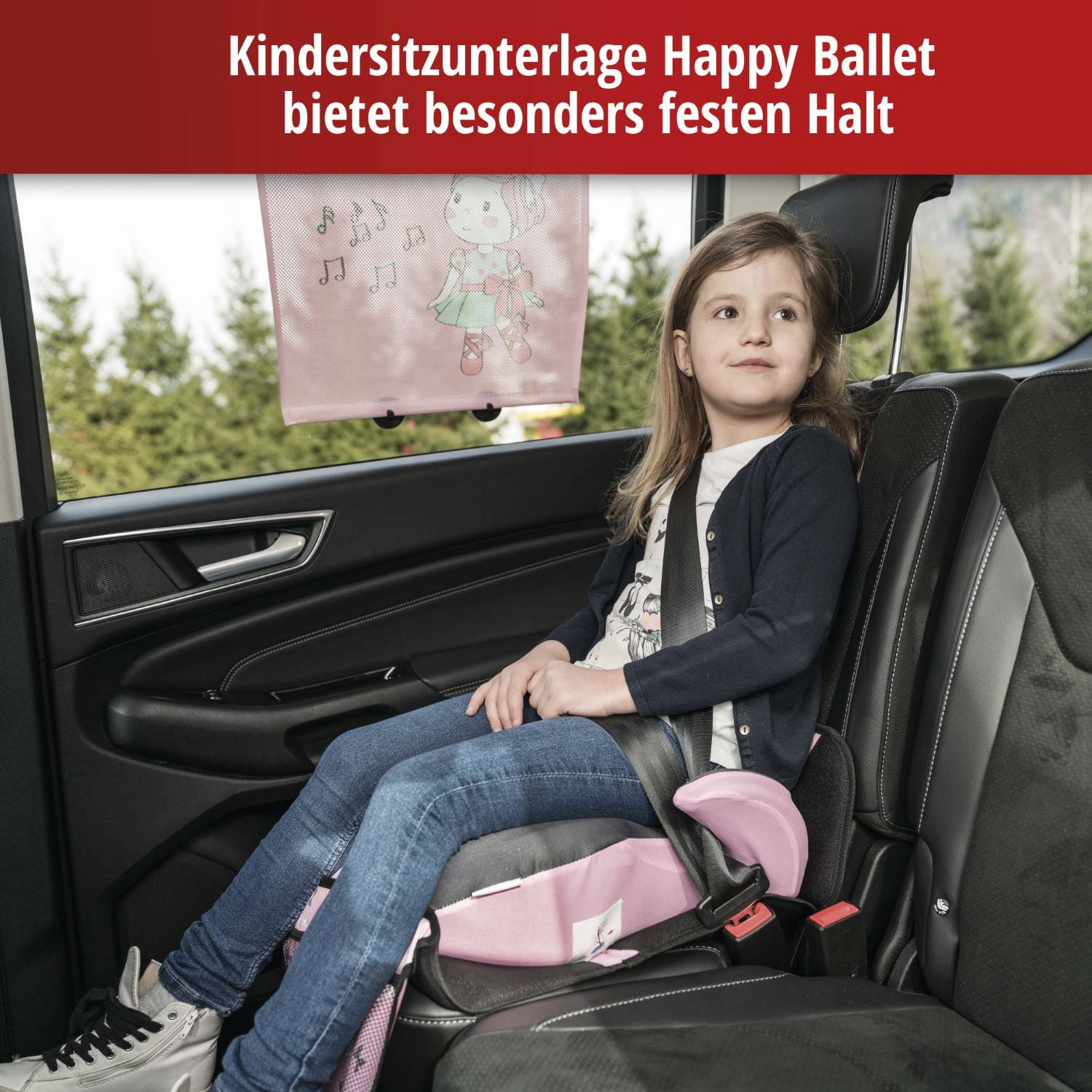 2x Universal Kindersitzunterlage Ballet Dol