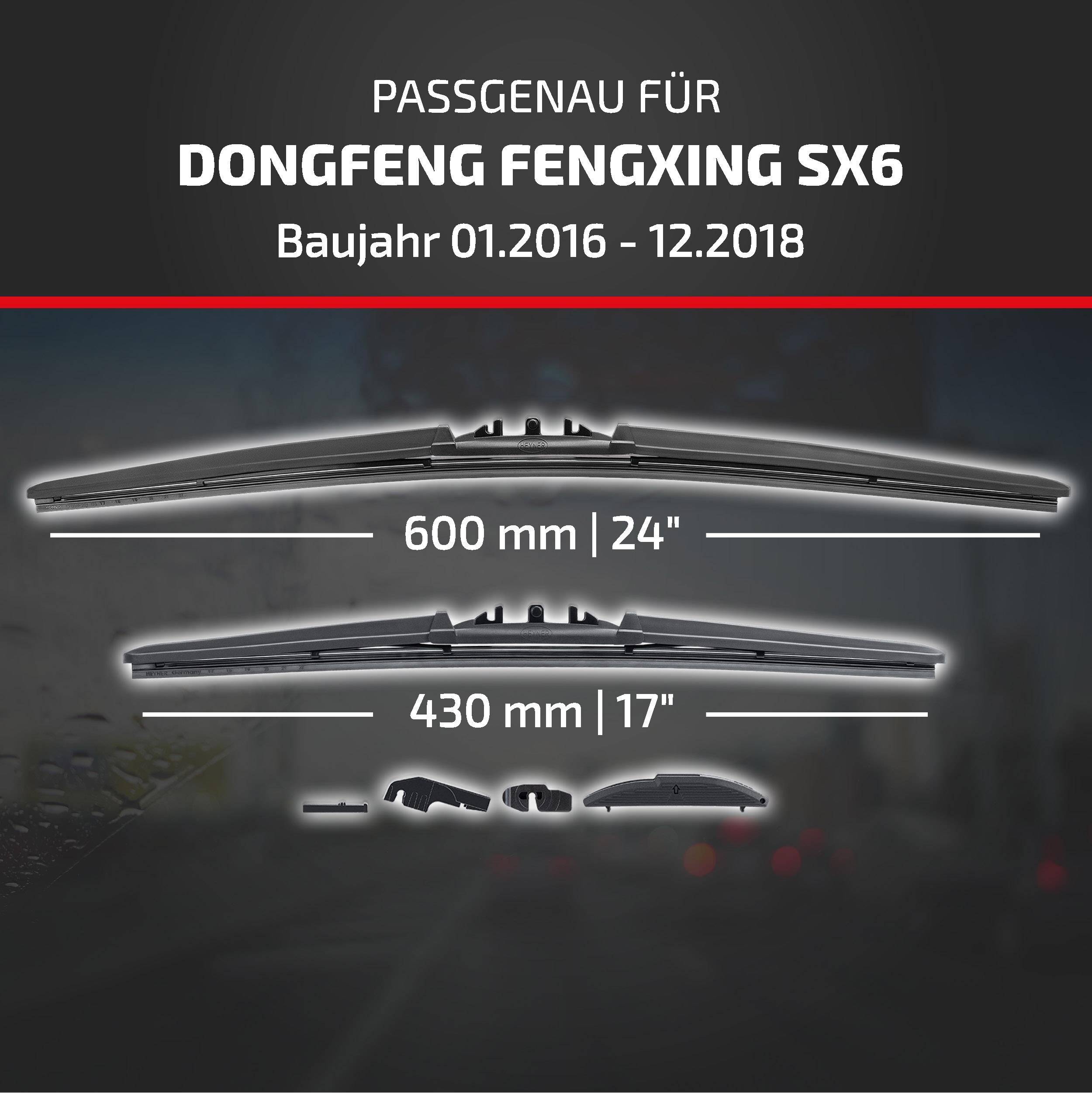 HEYNER® Scheibenwischer für DONGFENG FENGXING SX6
