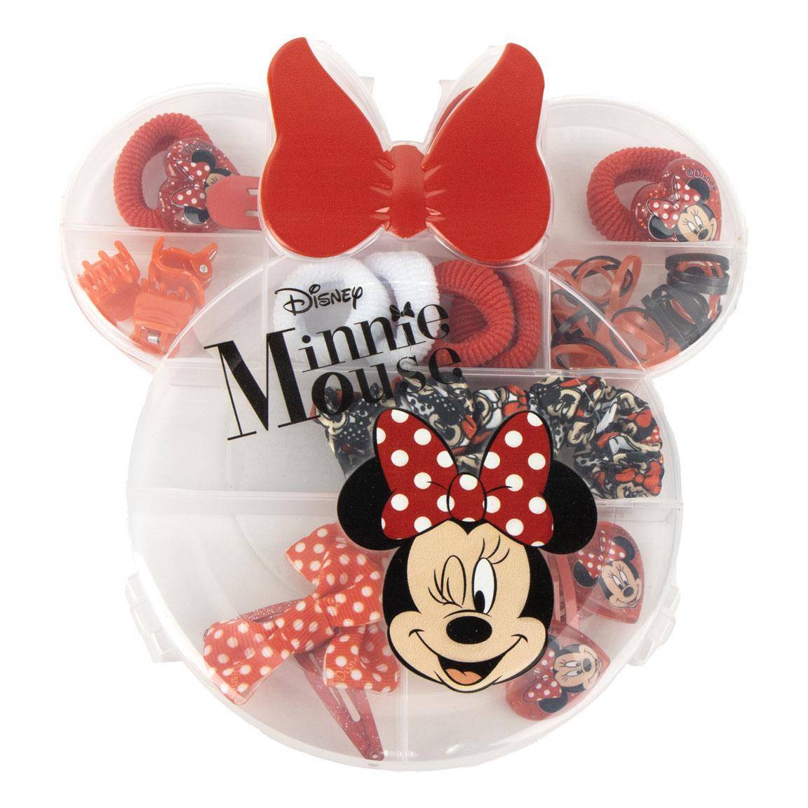 Disney Minnie Mouse Beauty Set Display 12 Stück Haaraccessoires Kinder mit jeweils 20 Accessoires für Kioske Tankstellen Händler