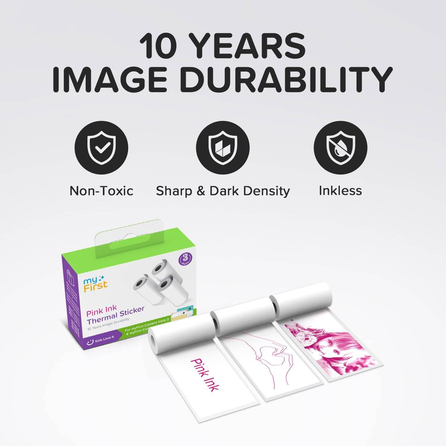 Werbegrafik für „10 Jahre Bildhaltbarkeit
