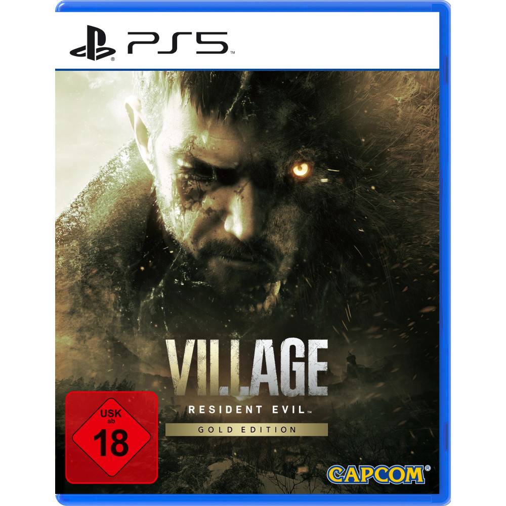 PS5-Spielcover für „Resident Evil Village Gold Edition