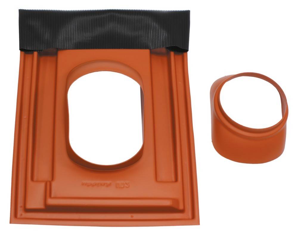 Orange-farbener Silikon-Handyhalter oder -ständer mit schwarzem geripptem oberen Klappteil, gezeigt neben einem kleinen passenden Silikon-Ring-Accessoire auf weißem Hintergrund.