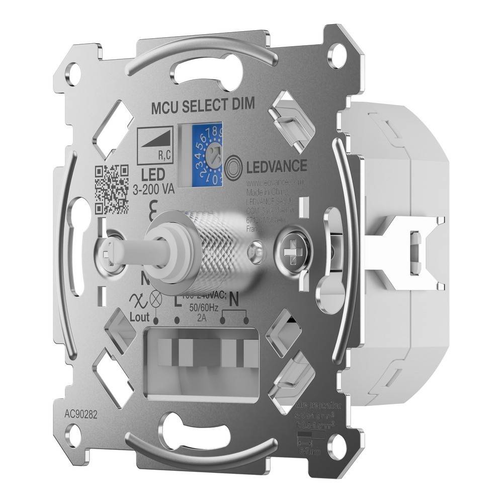 Metall-Wanddimmer-Schaltmodul mit der Bezeichnung „MCU SELECT DIM