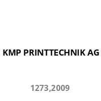 KMP PRINTTECHNIK AG mit der Nummer '1273,2009' darunter.