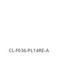 Grauer Text auf weißem Hintergrund liest sich „CL-F036-PL14RE-A