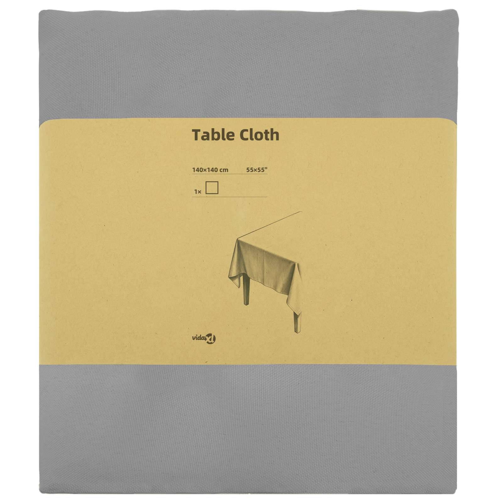 Verpackte Tischdecke mit der Bezeichnung „Tischdecke