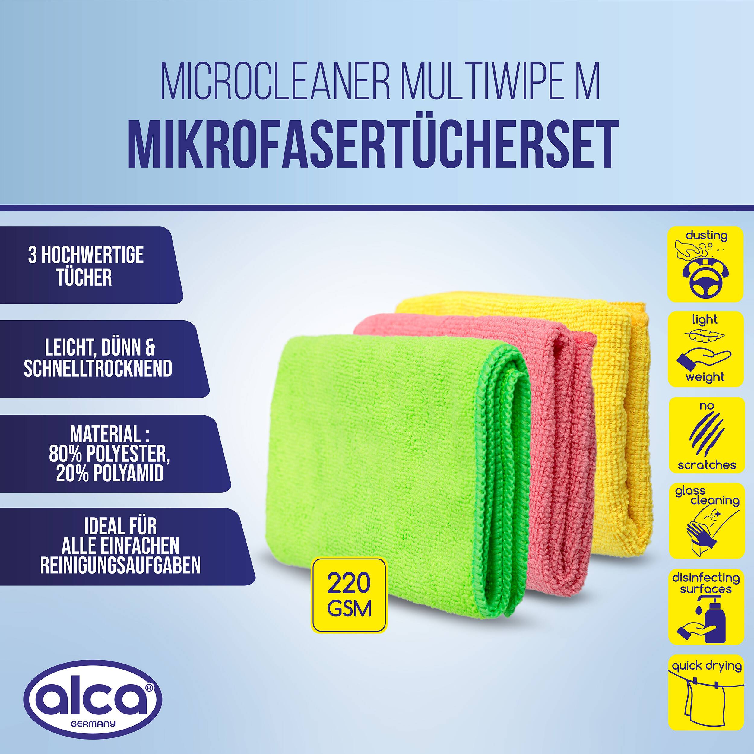 Angebot für ein Mikrofaser-Tuch-Set von 