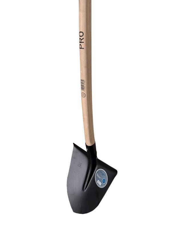 MMXX Spitzschaufel Tiron 297x279 mm Esche-Stiel PRO 1300 mm extrem stabil