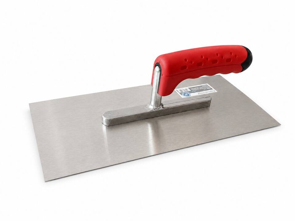 MMXX Glättekelle, rostfrei 280 x 130 mm, mit Softgriff