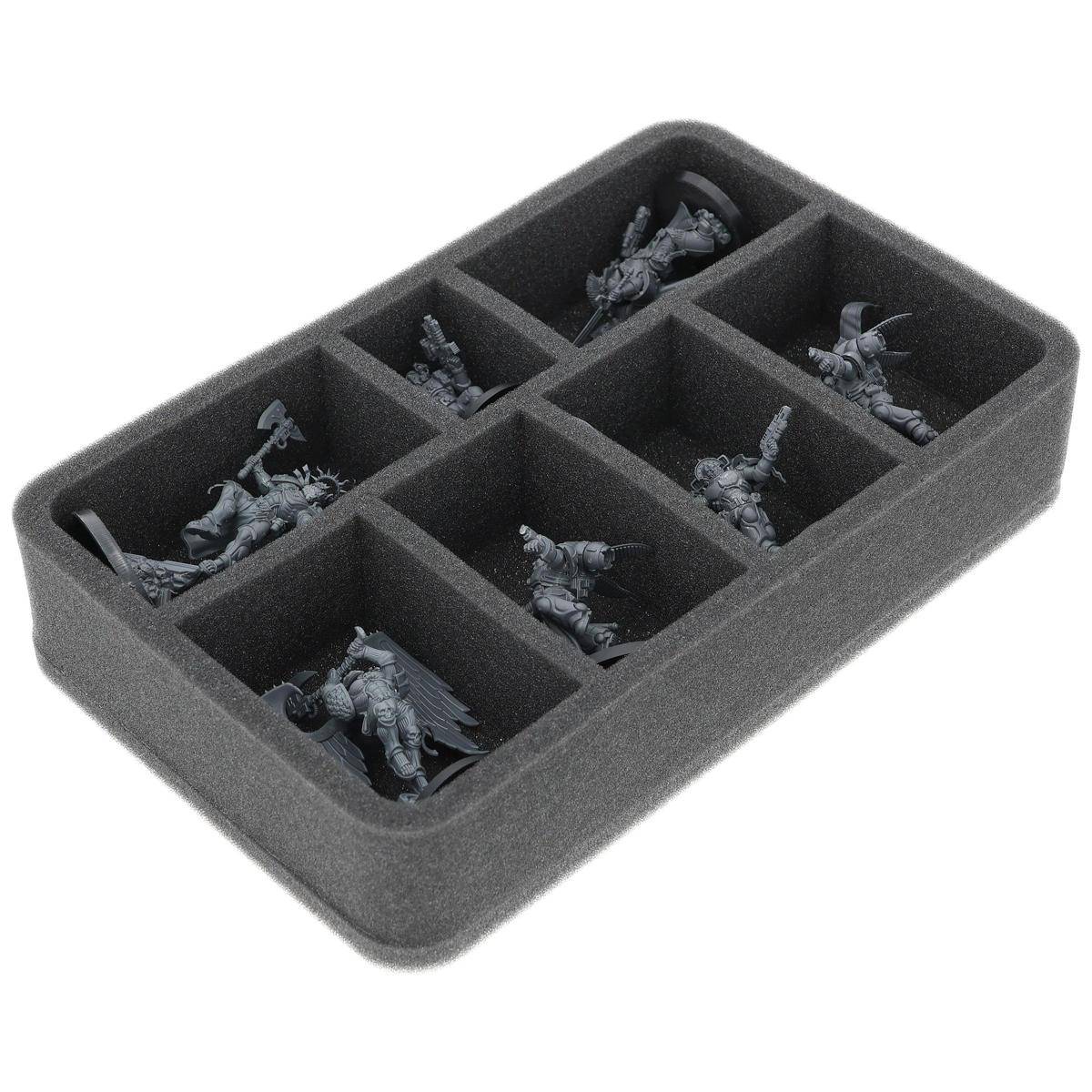 HS055A014 Feldherr Schaumstoffeinlage für Blood Angels - 7 Fächer
