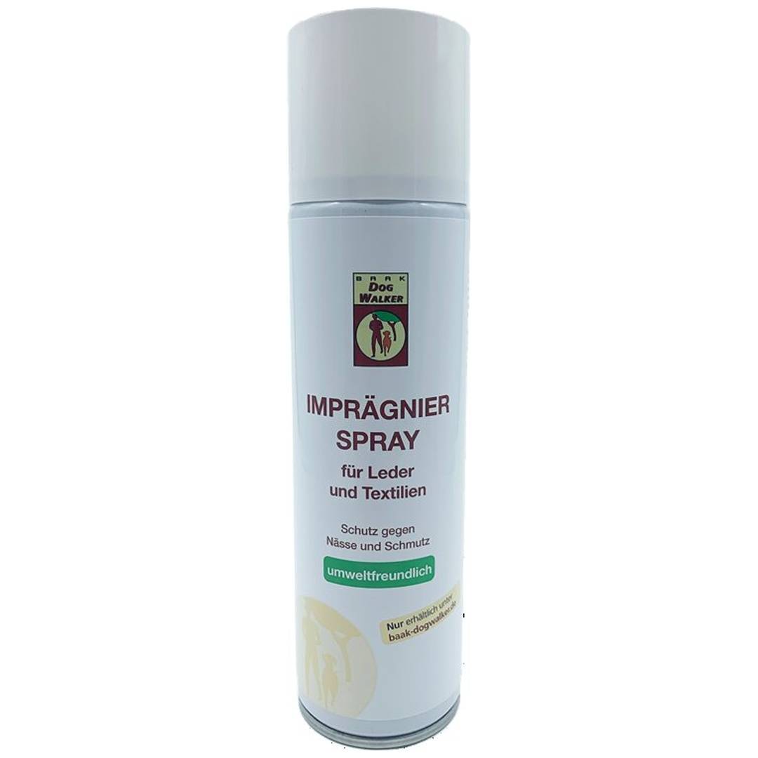 Weiße Sprühdose mit der Aufschrift „IMPRÄGNIER SPRAY