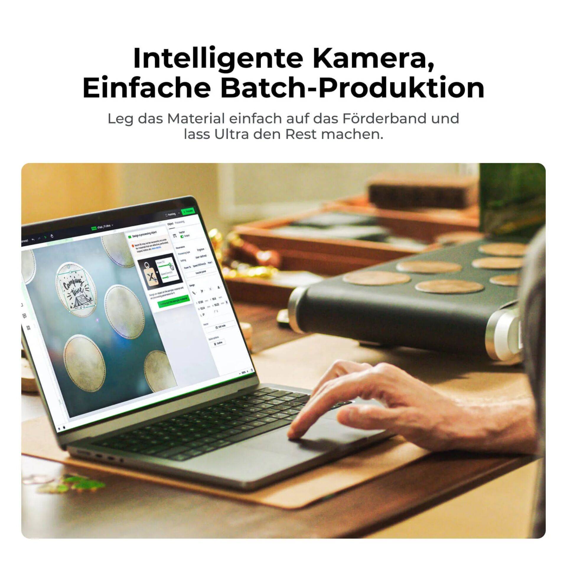 xTool Förderband Auto Streamline für F2 Ultra