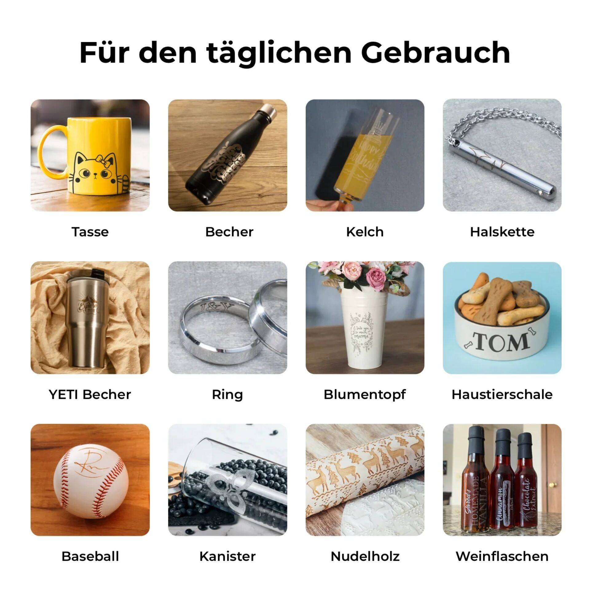 xTool RA2 Pro Rotations Erweit. für alle xTool Maschinen