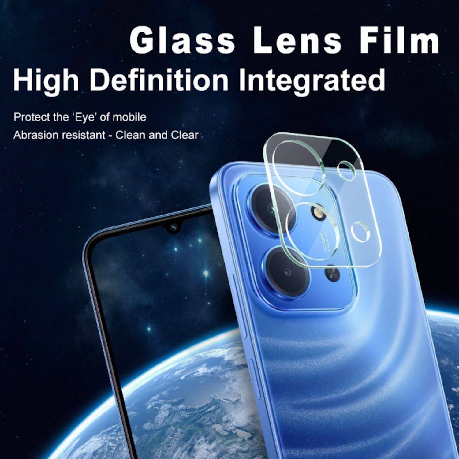 Anzeige zeigt „Glass Lens Film