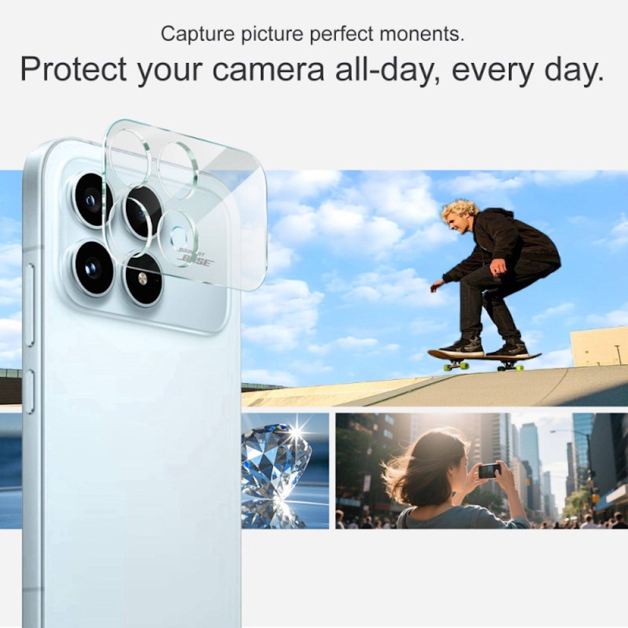 Für Xiaomi Poco F8 Pro Schutz Hart Glas Kamera Linsen Protector Komplettschutz