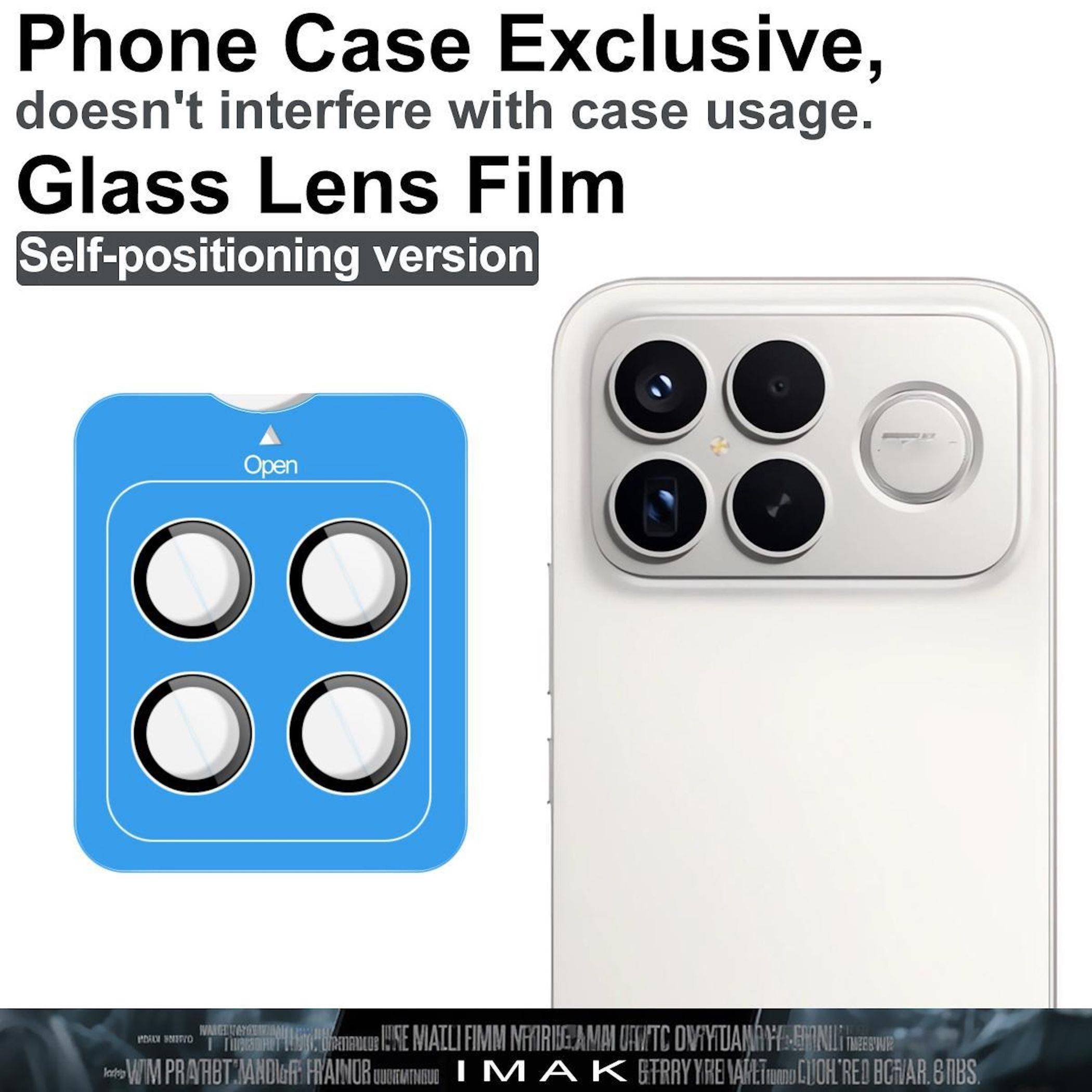 Werbegrafik für „Glass Lens Film