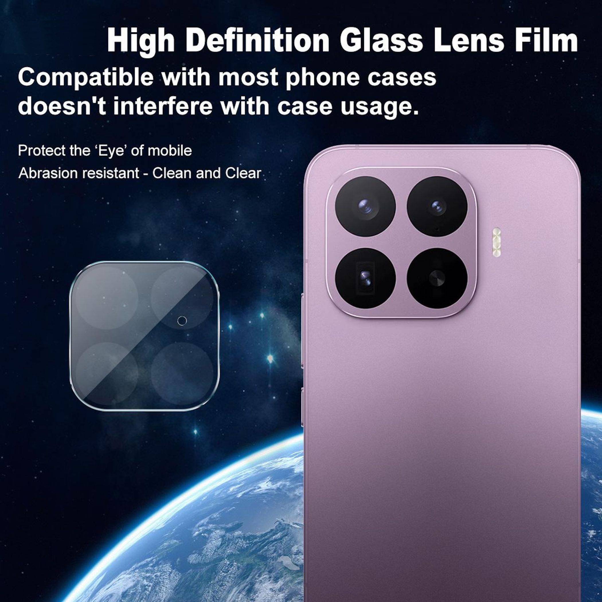 Werbegrafikfür „High Definition Glaslinsen-Film