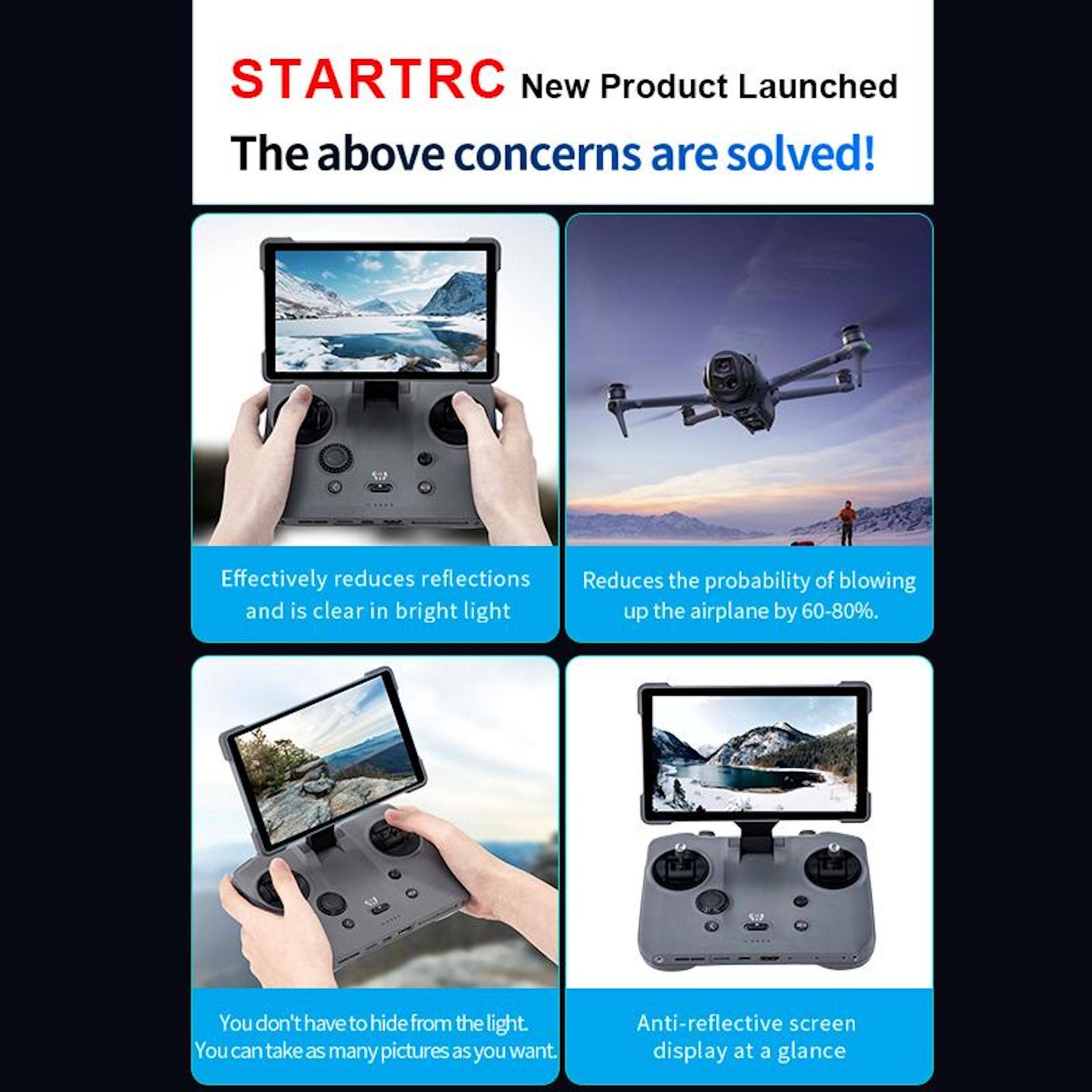 Werbeplakat für die Produkteinführung von „STARTRC