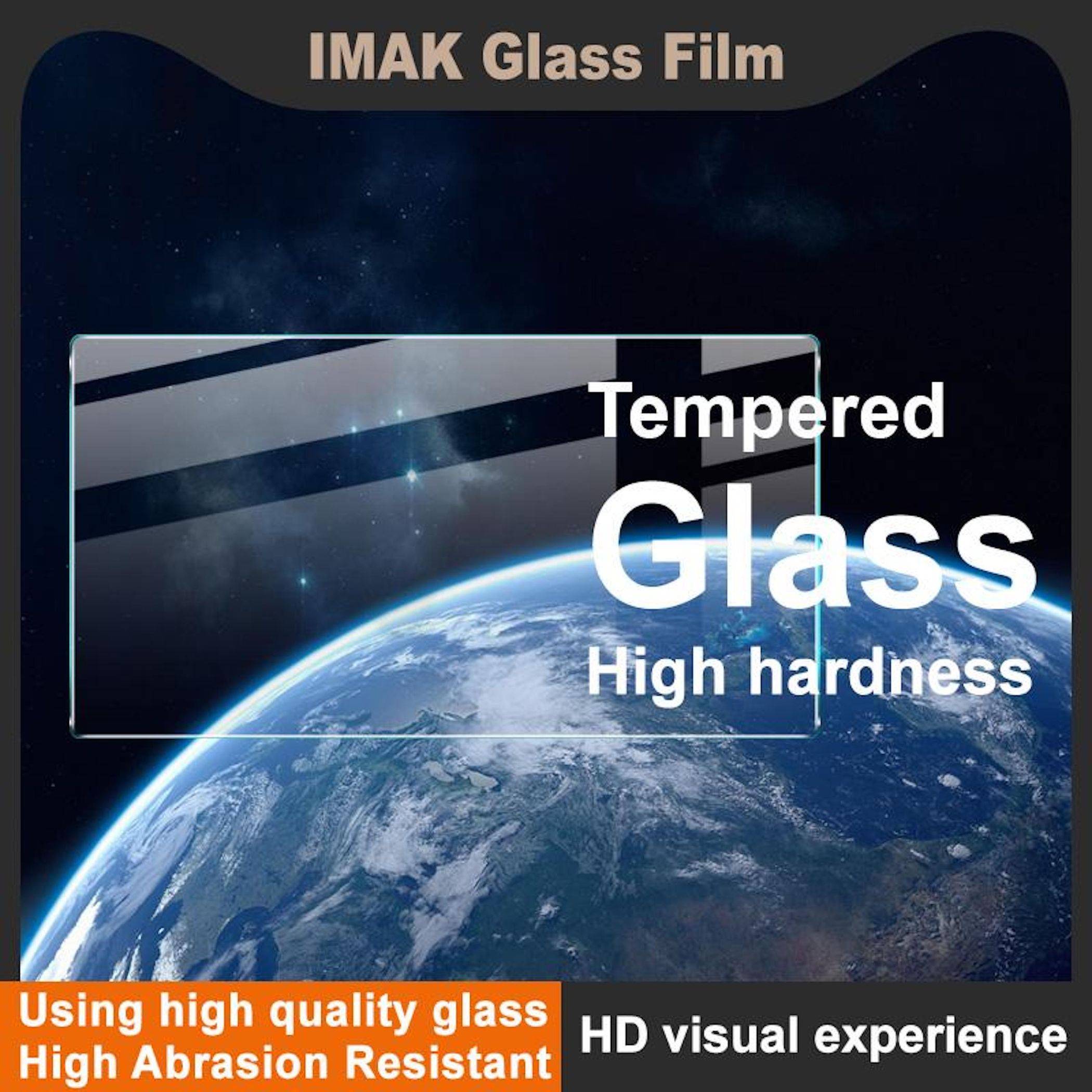 Bewerbungsbild für IMAK Glass Film mit gehärtetem Glas, auf dem 
