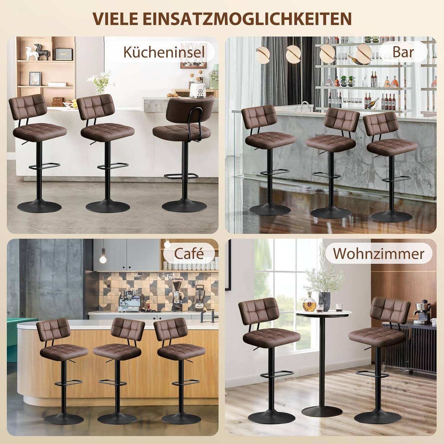 Collage mit dem Titel „VIELE EINSATZMÖGLICHKEITEN