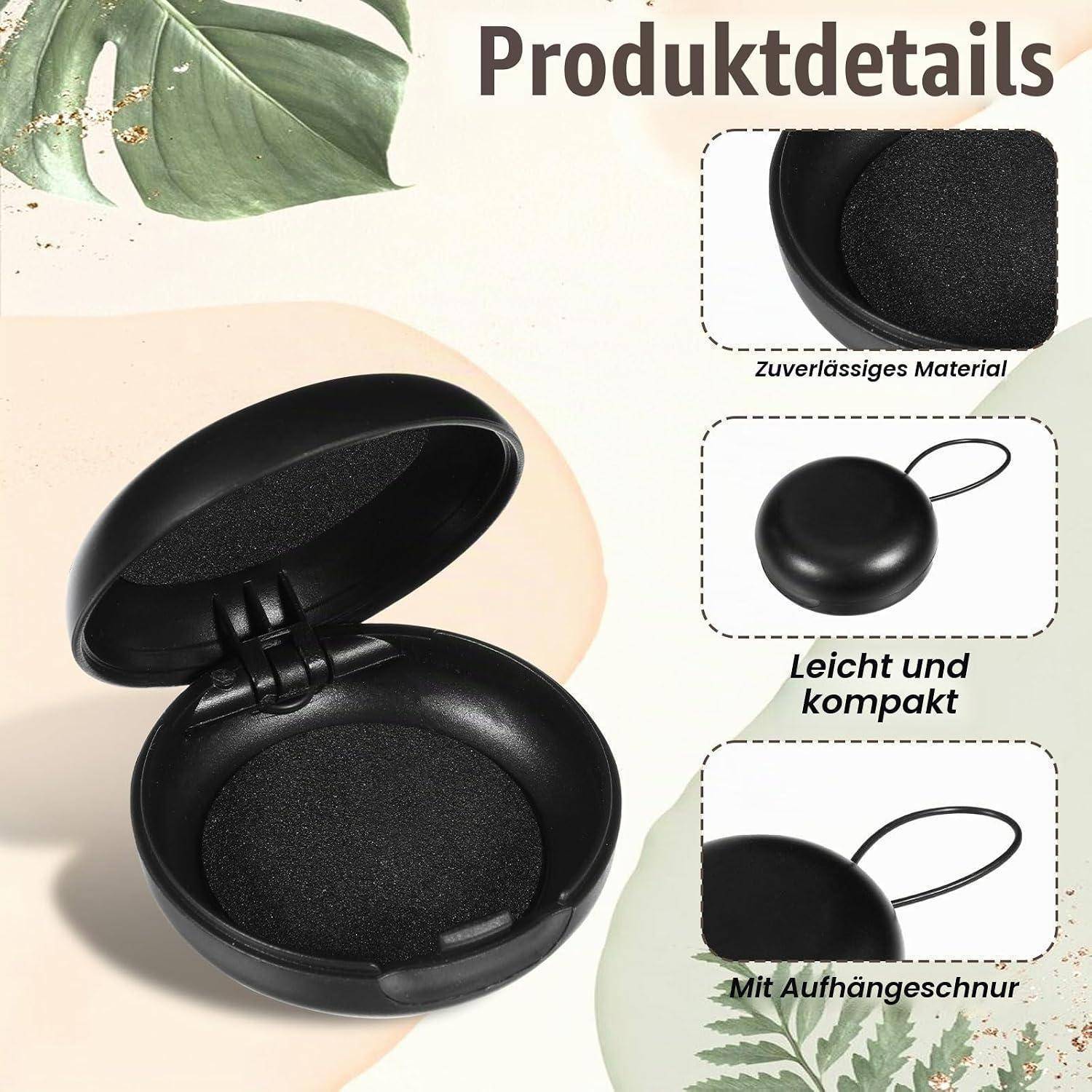 4 Stück Ohrstöpsel Etui, Ear Plug Case, Tragbare Aufbewahrungsbox mit Schlüsselanhänger, Kleiner Aufbewahrungskoffer für Reisen Outdoor Aktivitä