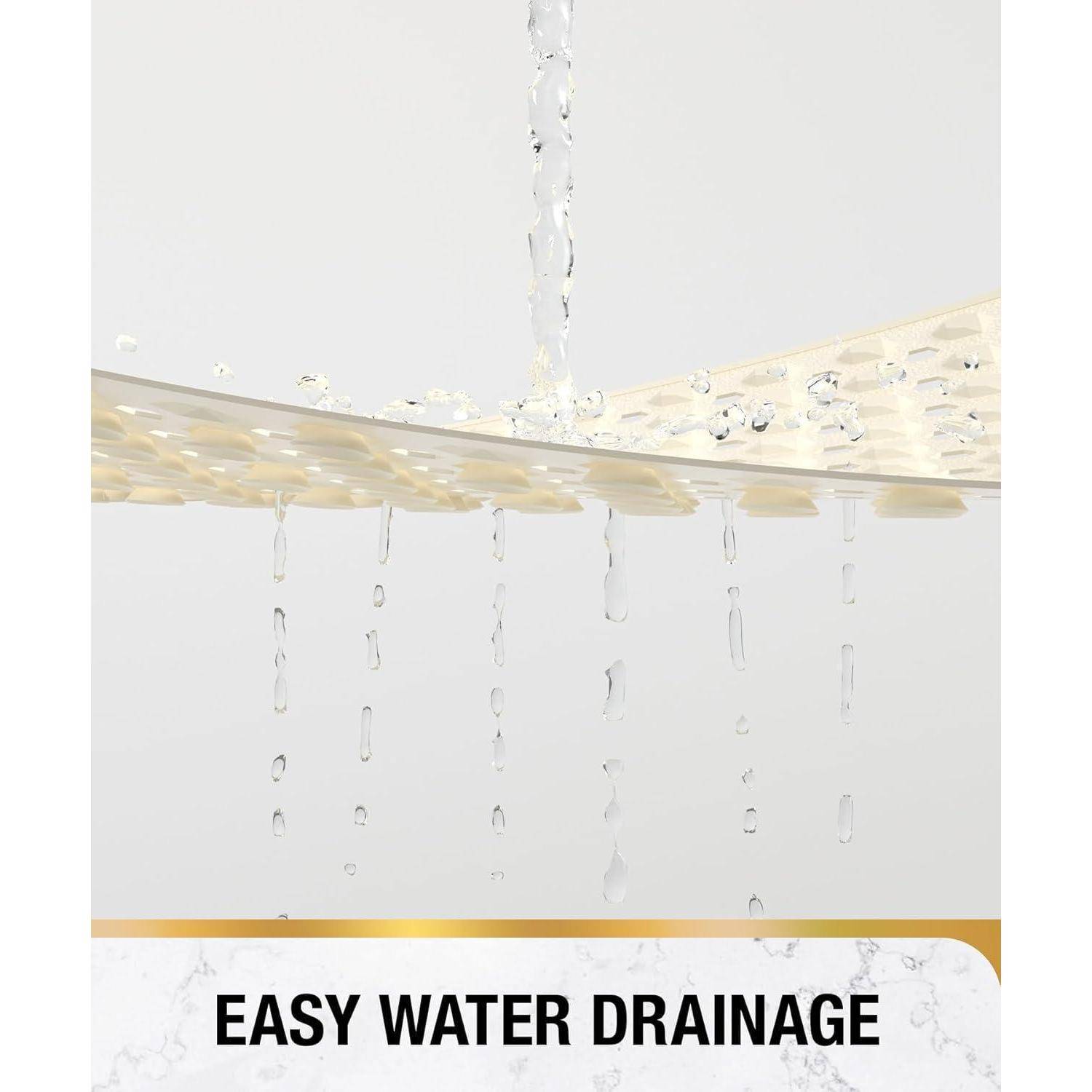 HITSLAM Badewannenmatte rutschfest, 89 x 40cm Lange Antirutschmatte Badewanne, Duschmatte rutschfest BPA Frei, Schimmelresistent