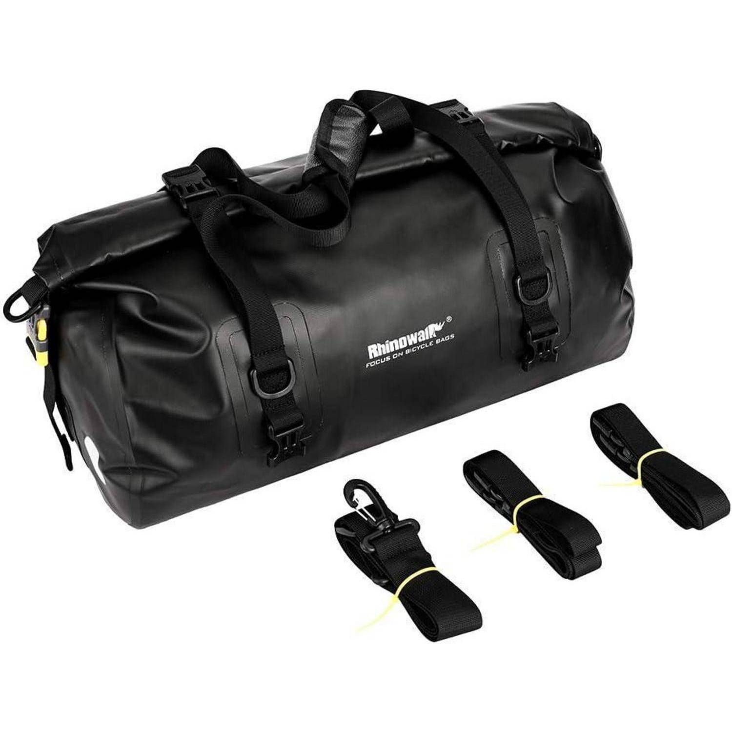 Rhinowalk Motorradtasche Sitztasche Wasserdicht 20/45/65L Hecktasche Gepäcktasche Reisetasche Rücksitztasche Gepäckroll Satteltasche 20l